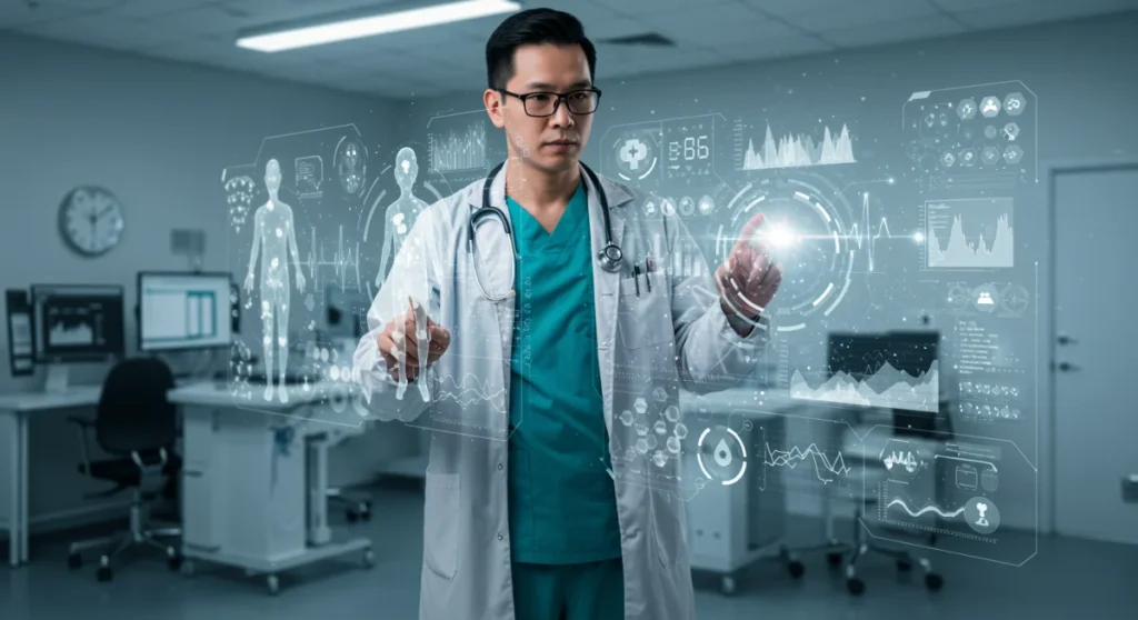 AI-Powered Healthcare Diagnostics: 2025 Forecast for US Patient Outcomes