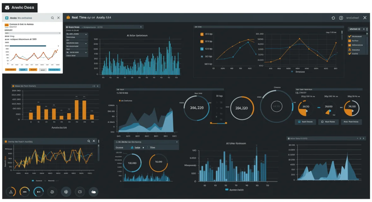 Real-time AI threat detection dashboard
