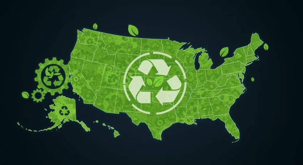 Circular Economy Models: US Industries Achieve 18% Waste Reduction by 2028