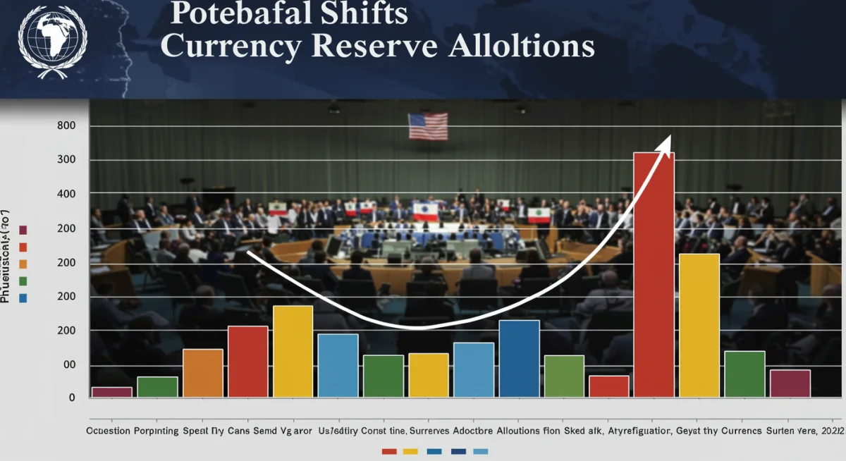 Chart showing potential shifts in global currency reserves post-Bretton Woods 2.0 discussions.