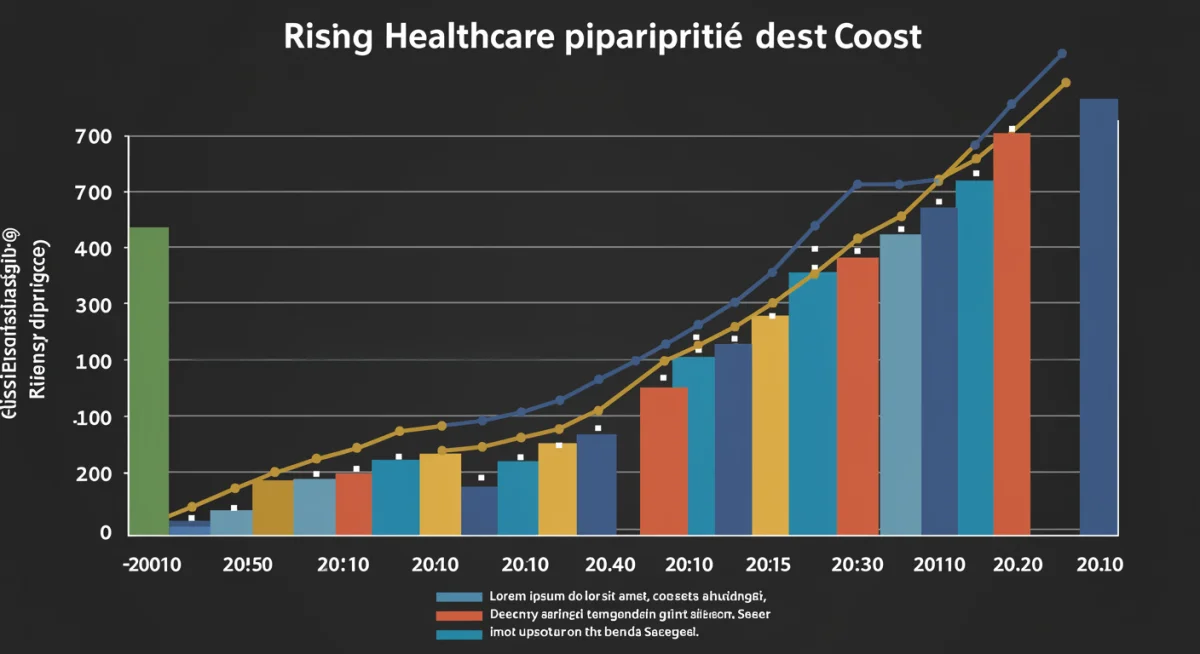 Infographic showing rising healthcare costs due to social disparities