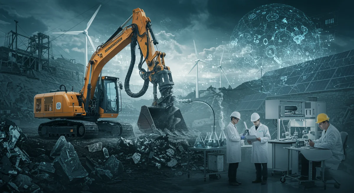 Technological innovation in mineral extraction and recycling