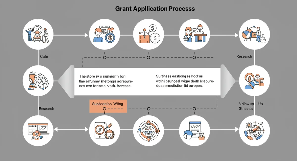Strategic timeline for non-profit grant application process and funding