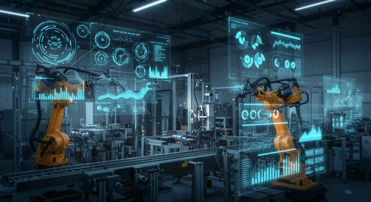 Predictive Analytics for US Manufacturing: 10% Efficiency Gain by 2025
