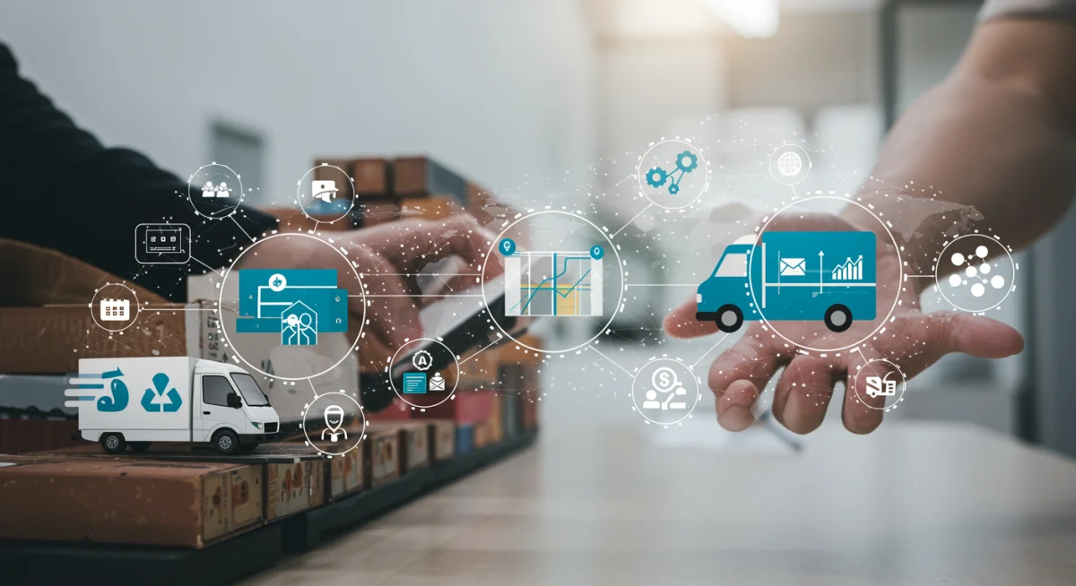 Smart logistics and supply chain optimization for sustainability