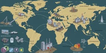Critical Minerals Race: US 2035 Supply Strategy Illustration of US critical minerals supply chain strategy