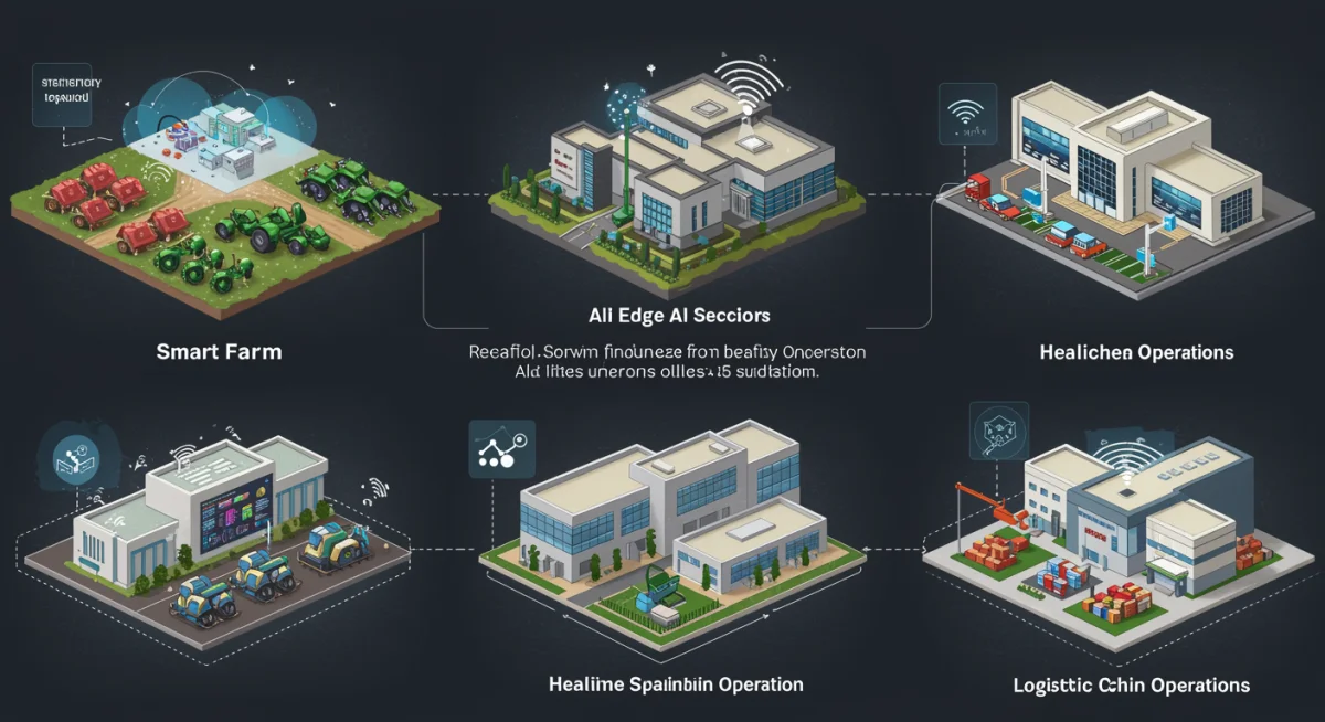 US industries benefiting from edge AI solutions