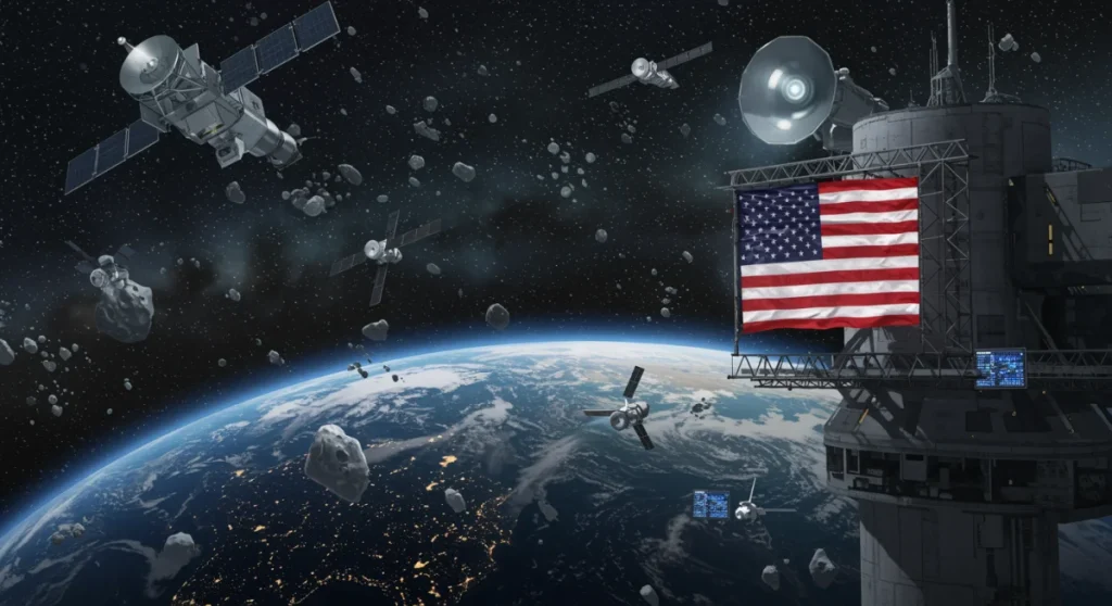 Space Geopolitics: U.S. Dominance, 2025 Orbital Conflict Prevention