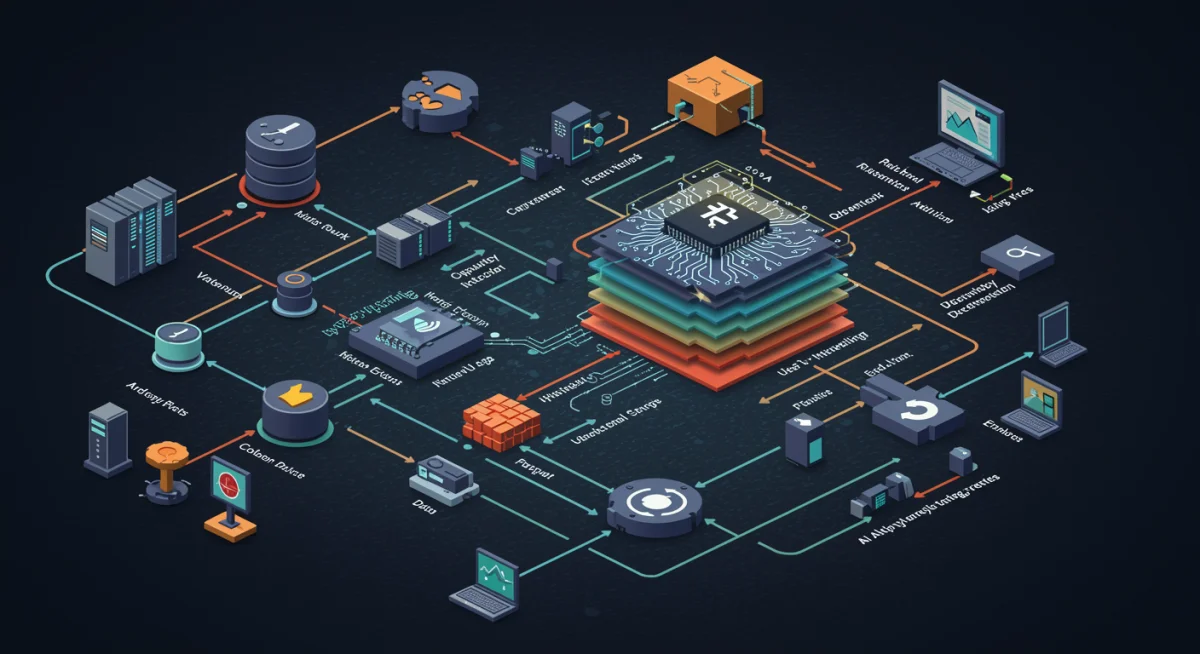 AI algorithms detecting anomalies in network data for cybersecurity.