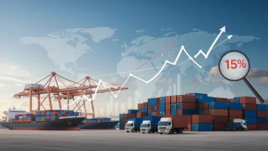 Global Supply Chain Disruptions: 15% Price Volatility for US Consumers